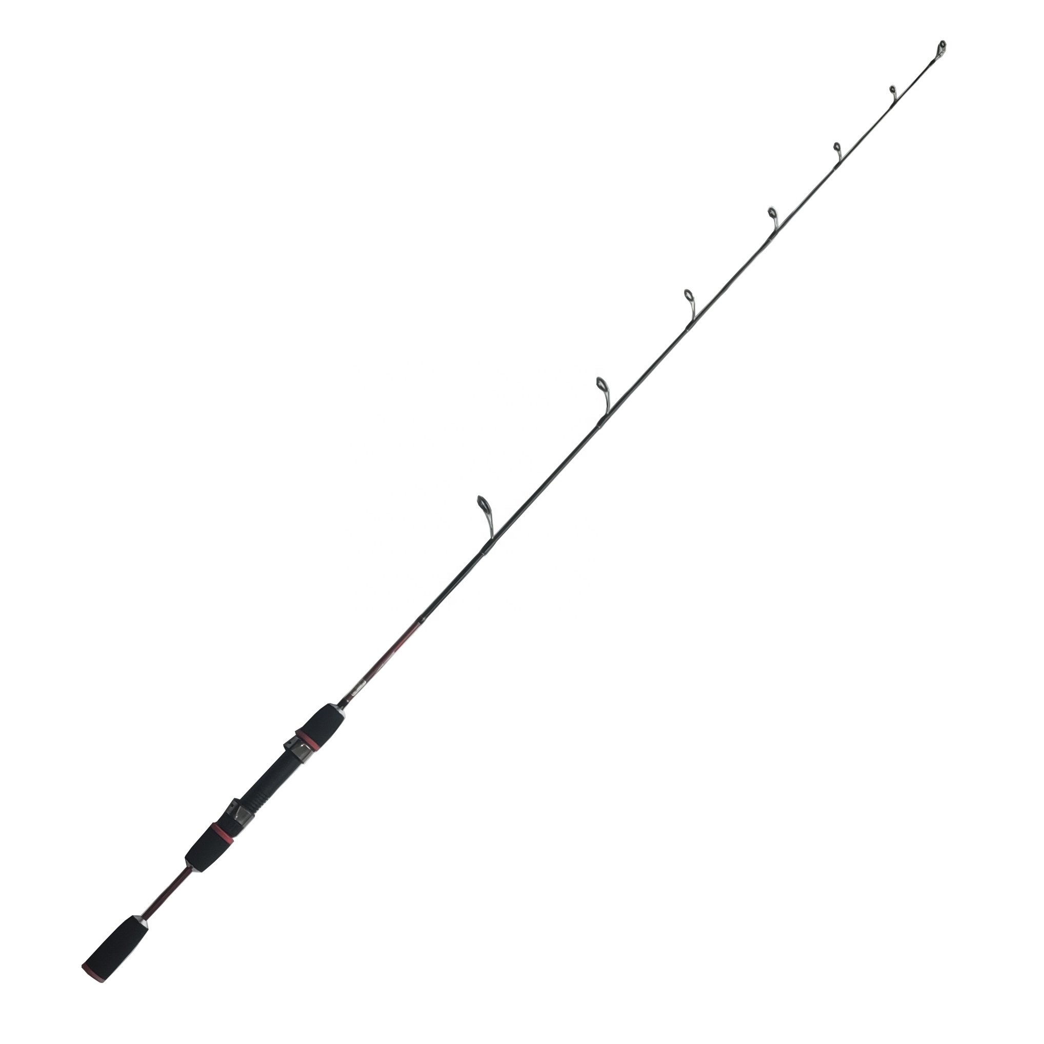 Small Sea Rod 1.2m Single Solid Fiberglass Rod Straight Handle Fishing Rod
